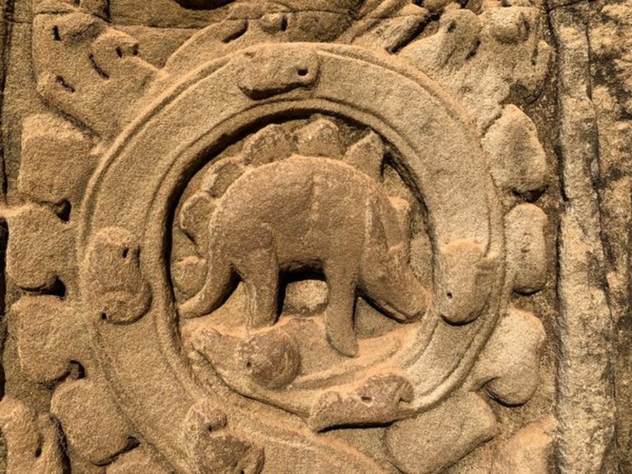 Dinosaur of Ta Prohm