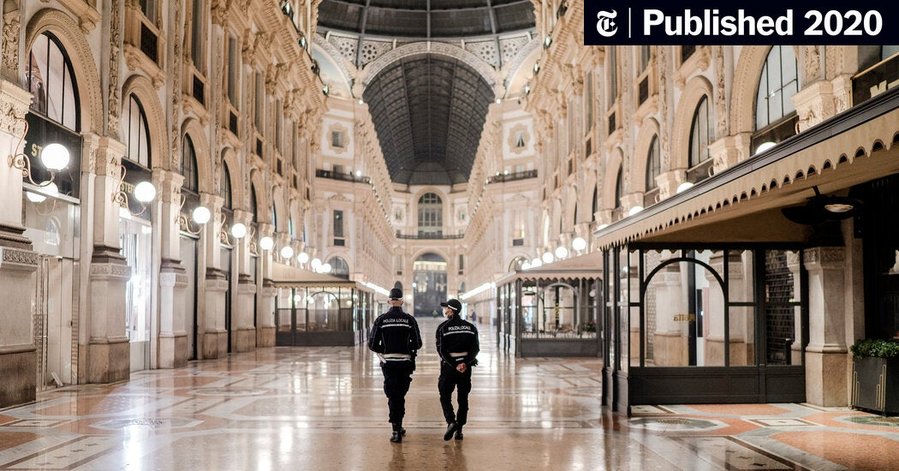 France and Italy report record cases as virus ravages Europe.