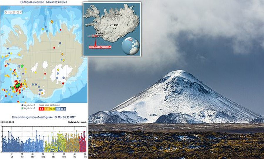 A volcanic eruption on Iceland 'could be imminent'