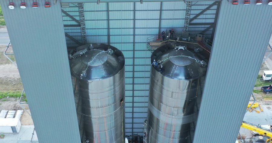 SpaceX Starship: Elon Musk shares stunning image that shows tank’s real size