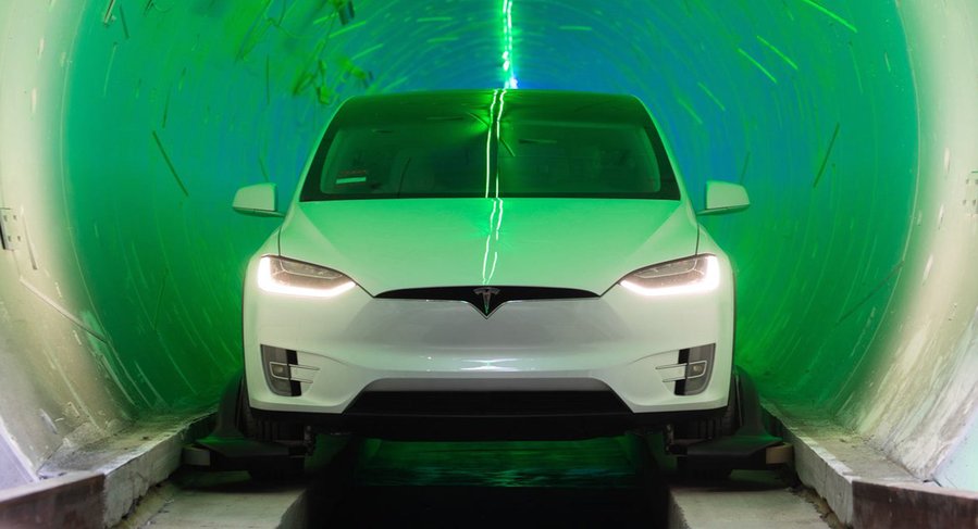 Tesla Reportedly Developing 12-Seater Electric Van For The Boring Company