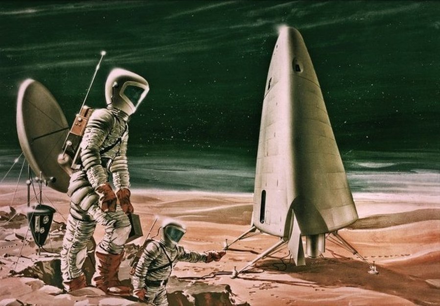 NASA’s 1966 plan for a mission to Mars
