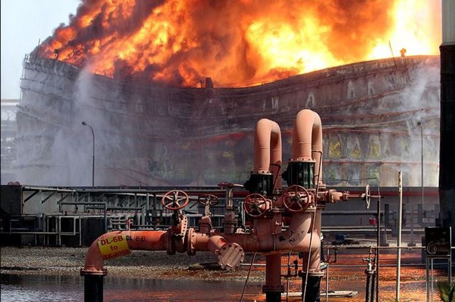Fire in Iran’s Tondgooyan petrochemical plant