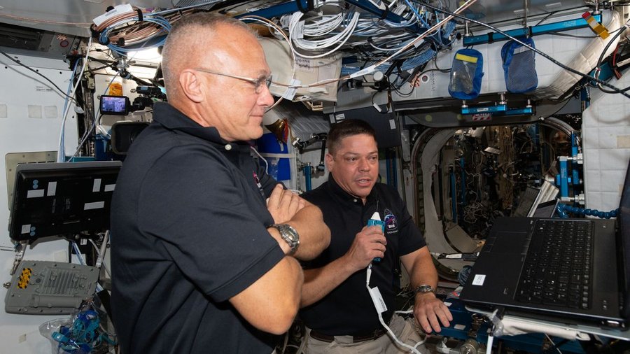 SpaceX's 1st Crew Dragon astronauts settle into life at the space station