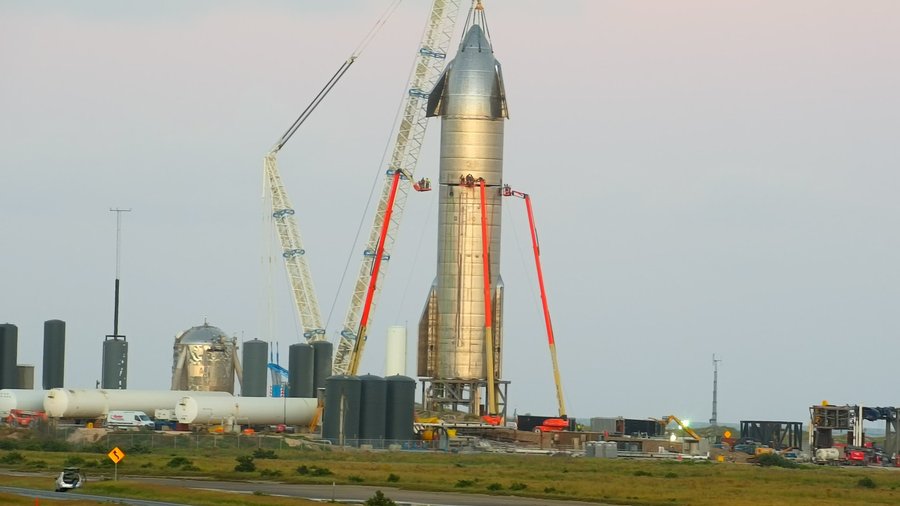 SpaceX Starship Passes Static Fire Test With Three Raptor Engines, Finally Gets Nose Cone!