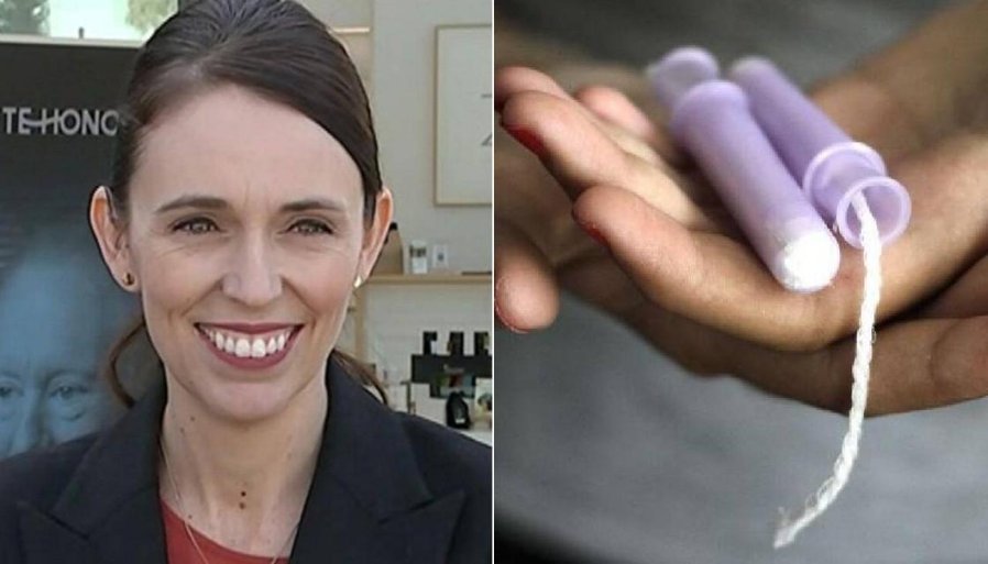 Jacinda Ardern says period products will be free in all New Zealand schools from June 2021