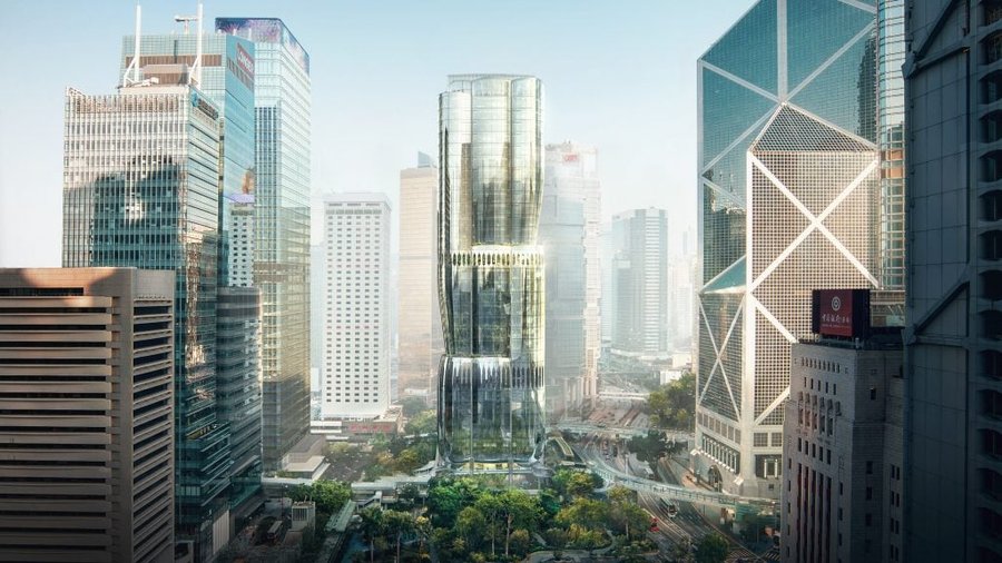 Zaha Hadid Architects reveals design for skyscraper on world's most expensive site