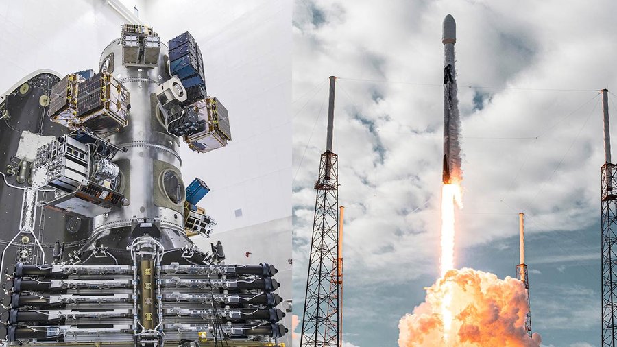 SpaceX launches a record-breaking mission, sends laser-linked Starlink satellites to the polar orbit