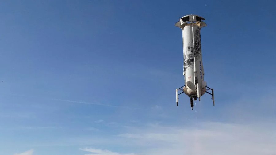 Jeff Bezos' Blue Origin sets launch record as it tests NASA moon gear