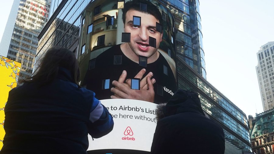 Airbnb skyrockets 112% in public market debut, giving it a market cap of $86.5 billion