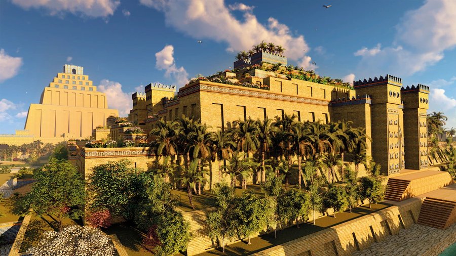 Were the Hanging Gardens of Babylon actually in Babylon?