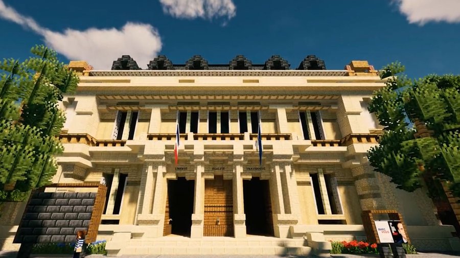 French President launches official Minecraft server as part of his reelection campaign