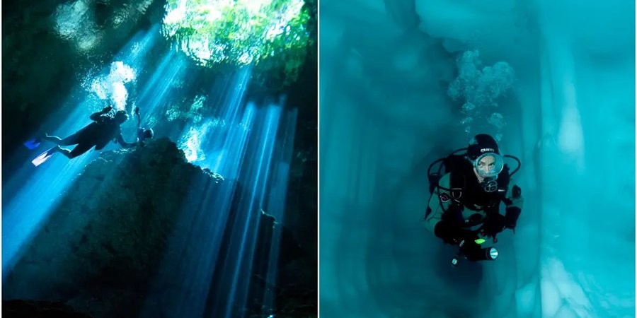 20 stunning photos of underwater caves around the world