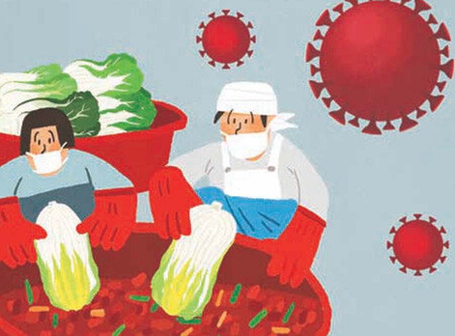 Kimchi protects against COVID-19, a study says