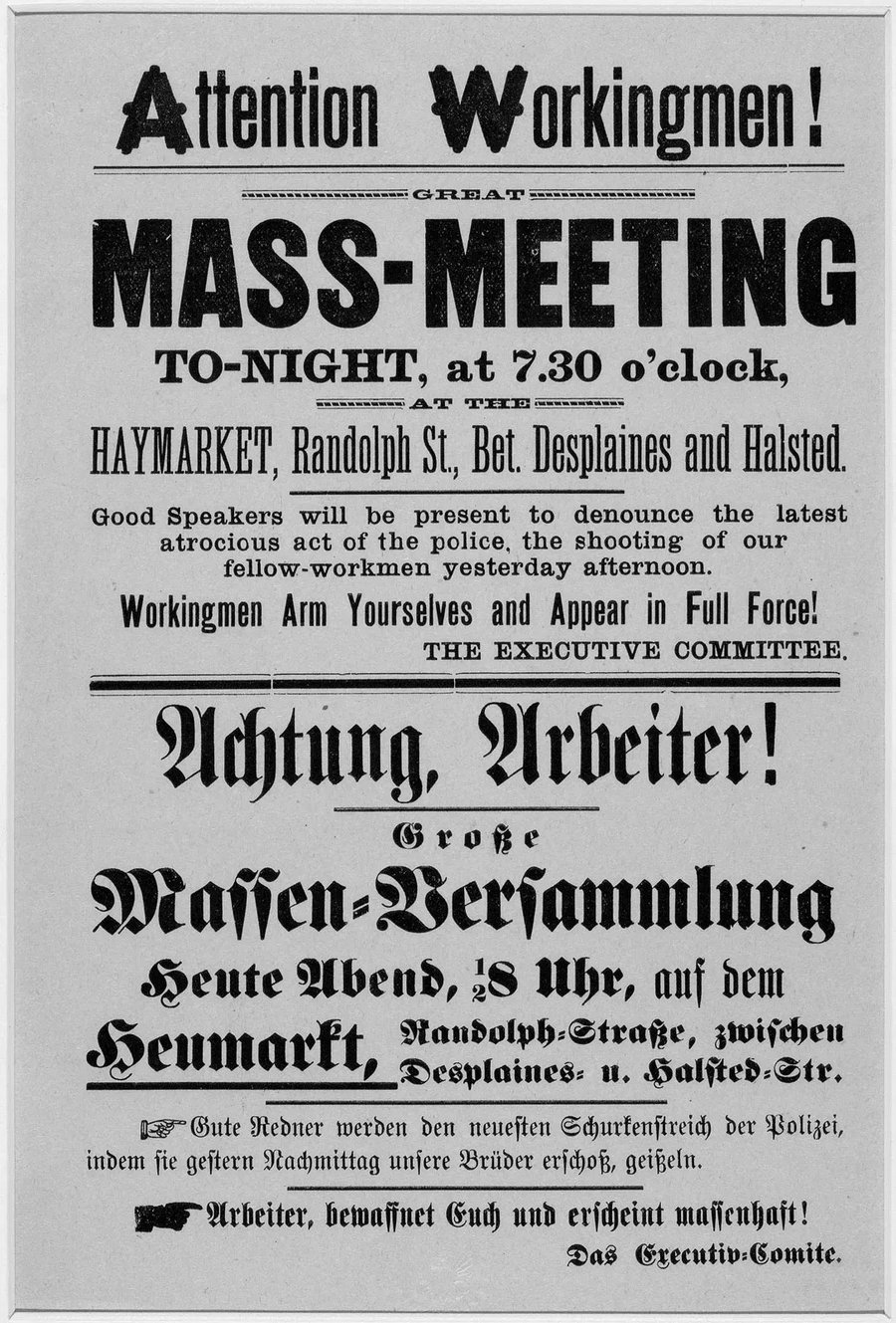 Haymarket Affair | History, Aftermath, & Influence