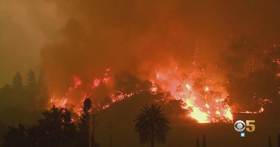 Glass Fire Update: Residents Flee Area Around St. Helena; New Boysen, Shady Fires Force Evacuations Near Santa Rosa; Wall Of Flames Jumps Silverado Trail