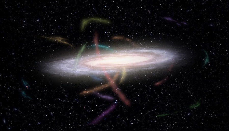 Shredded 'stellar streams' could lead to the Milky Way's missing dark matter